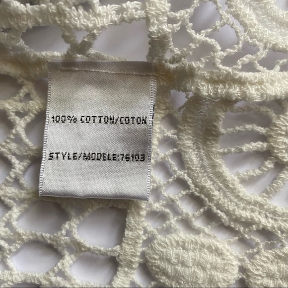 Lace Ombré Open front top by Lana Lee XL - Picture 7 of 8